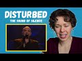 Voice Teacher Reacts To DISTURBED The Sound Of Silence Simon Garfunkel Cover