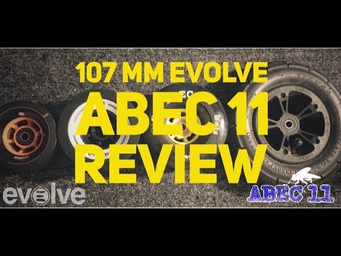 Evolve Abec 11 107mm wheels (part 2 of 2 ) Review with the Gopro 6 black