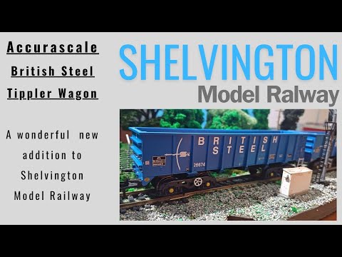 MASSIVE 15-Wagon British Steel Train! 🚂 Accurascale Tippler Wagons Unboxing & Running Review