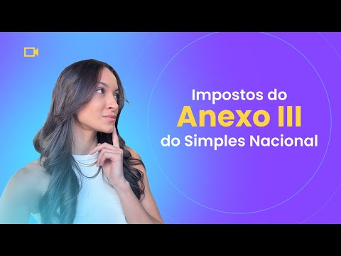 Vídeo: Tabela Anexo III Simples Nacional: perguntas