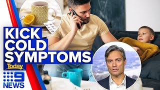 How to treat flu, cold and cough symptoms amid case spike | 9 News Australia