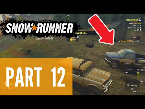 SnowRunner: PS4 Gameplay Walkthrough Part - 12