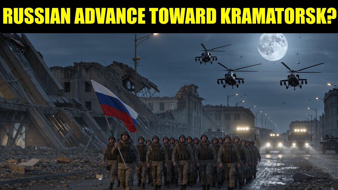 Russian Advance on Kramatorsk: Can Ukraine Hold the Line?