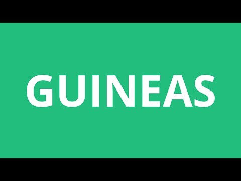 How To Pronounce Guineas - Pronunciation Academy