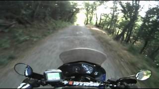 preview picture of video 'Da Arqua' Petrarca alla trattoria Da Teresa - Honda Transalp 650'