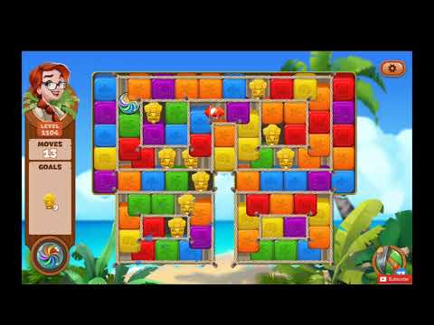 Lost Island Blast Adventure Level 1104 NO BOOSTERS - A S GAMING