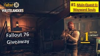 Fallout 76 Wastelanders DLC - Wayward Souls - Vault 76 - Visit Wayward - Deal with attacker