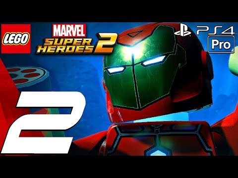 LEGO Marvel Super Heroes 2 - Gameplay Walkthrough PART 2 - The Presence Boss (PS4 PRO)