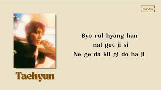 Download lagu TAEHYUN 태현 - TOMORROW X TOGETHER - 'bird of night' - Easy Lyrics  mp3