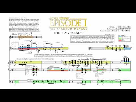 "The Flag Parade" - Star Wars: Episode I - The Phantom Menace | Score Reduction & Analysis