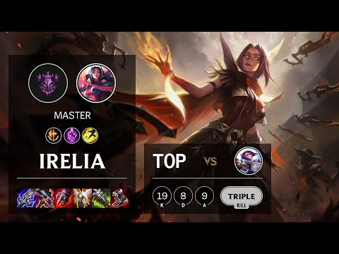 Irelia Top vs Fiora - KR Master Patch 11.17