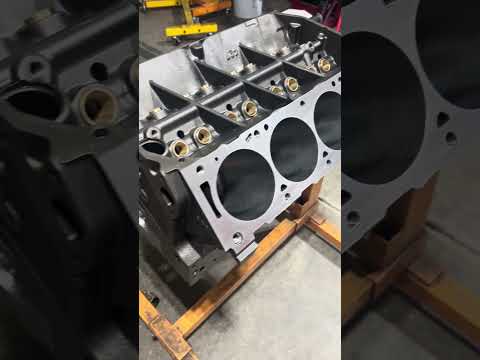Aftermarket Ford FE block, ready to make all the horsepower…aiming for 1000+
