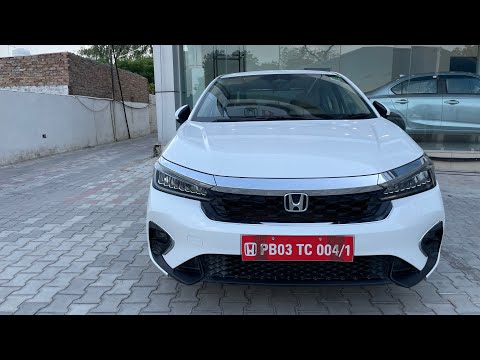 2023 Honda City Facelift Top Model White | Walkaround Review in Detail