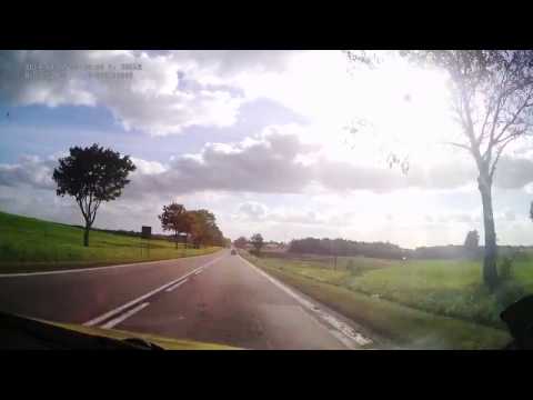 Poland. National road DK61, Augustów — Łomża, 2014, 4x