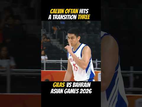 Calvin Oftana on FIRE at the ASIAN GAMES #gilaspilipinas #gilasupdate #pba #basketballhighlights