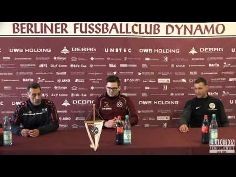 22. Spieltag BFC Dynamo - VfB Auerbach 1906 Pressekonferenz 27.02.2016