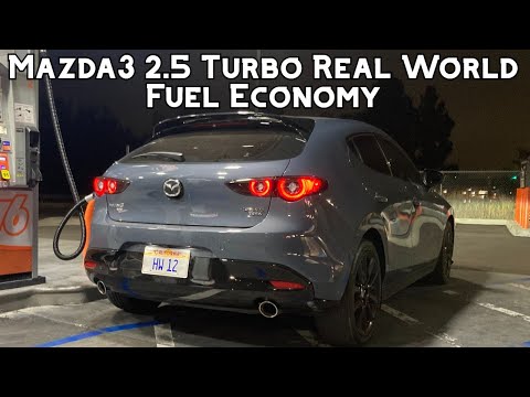 Mazda3 2.5 Turbo Real World Highway MPG Test