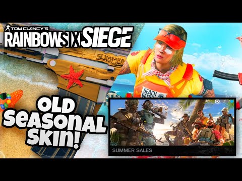 NEW Summer Bundles, Old Seasonal Weapon Skin & Bundles Available Now In Rainbow Six Siege