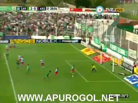 Sarmiento de Junín vs Arsenal (2-0) Primera División 2015 Fecha 10