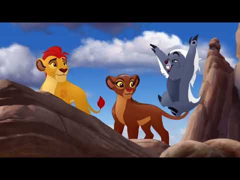The Lion Guard Triumph Of The Roar - Anga Warns Kion, Rani and Bunga About The Attack Scene [HD]