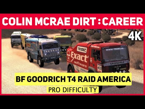Colin McRae DiRT in 4K - Career - #23 BF Goodrich T4 RAID America - Pro Difficulty
