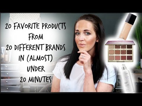 20 BEST PRODUCTS FROM 20 DIFFERENT BRANDS IN *ALMOST* UNDER 20 MINUTES