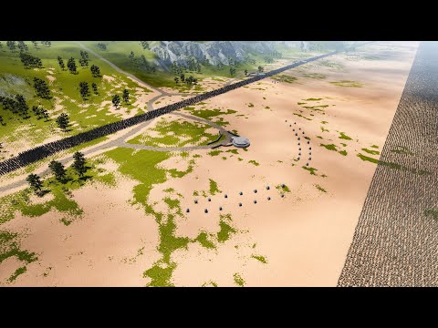50.000 WW2 German Soldiers vs 200.000 WW2 American Soldiers | Ultimate Epic Battle Simulator 2