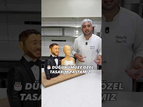 🎂 DÜĞÜNÜMÜZE ÖZEL TASARIM  PASTAMIZ 😍❤️ @deryapastanesikusadasi İşbirliği