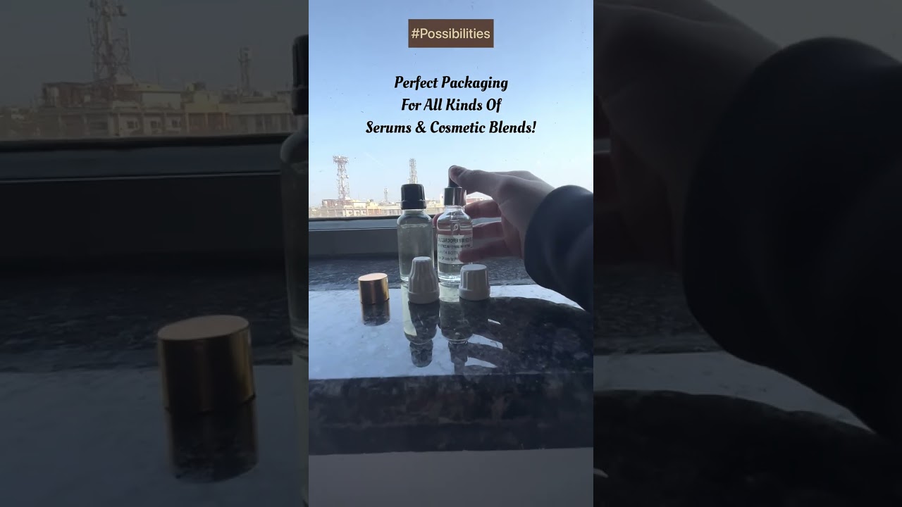 Best way to use serum for face🤩: Mastering the Art of Glass Dropper Bottle Design👀