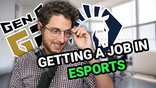 HOW TO START A CAREER IN ESPORTS