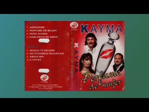 KAYMA   perfume de mujer   1997   cassette completo