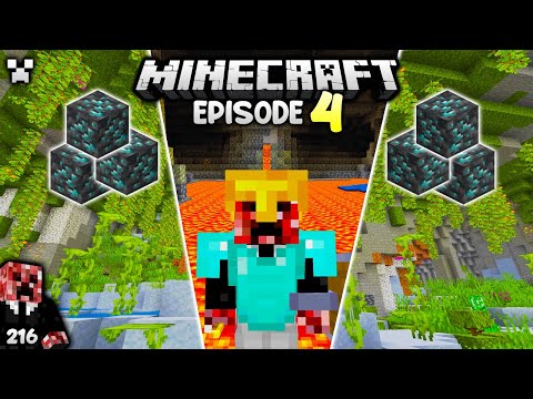 *64* Minecraft Diamonds? EASY in 1.18! | Python's World (Minecraft Survival Let's Play) Ep.4