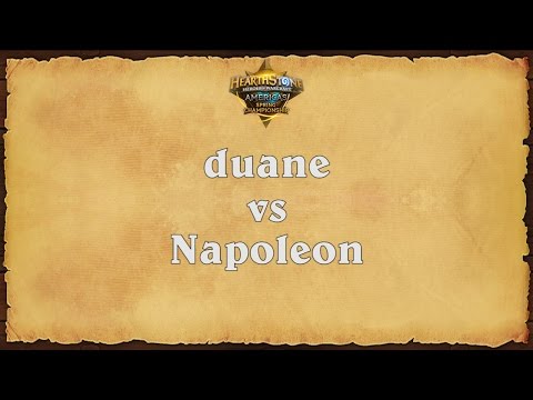 duane vs Napoleon - Americas Spring Championship - Quarterfinal #2