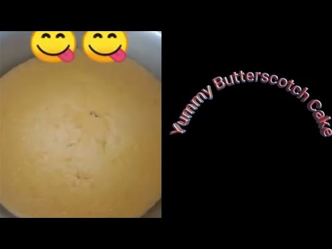 🎂how to make easy butter Scotch cake👌
