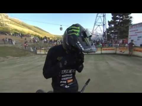 Brett Rheeder Crankworx 2015 Triple Crown of slopestyle -Les 2 Alpes France