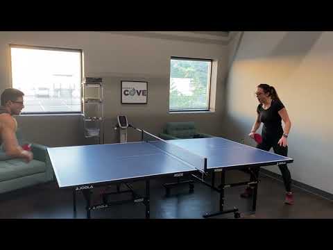 PING PONG AT A GYM?