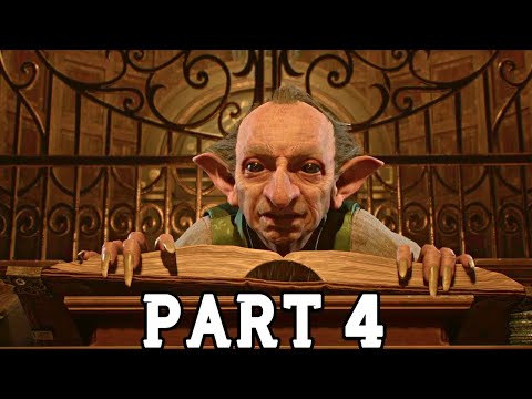 HOGWARTS LEGACY Gameplay Part 4 - FULL GAME Walkthrough Xbox Series X (No Commentary)
