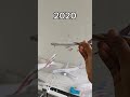 A380 Over The Years🥹 Modelaviation Airplane Aviation Aeroplane Avgeek Aircraft Landing