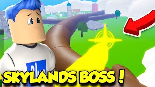 Traveling To The UPPER SKYLANDS And DEFEATING WYSPER BOSS In Roblox Blox Fruits!