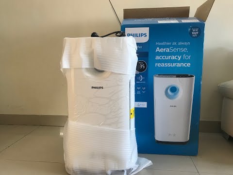 Philips Air purifier AC 3256/20 Unboxing and Review