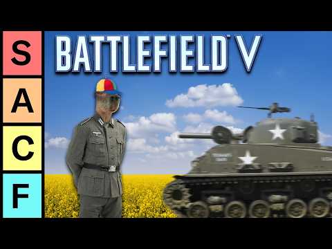 The ULTIMATE Battlefield 5 Tactic Tier List