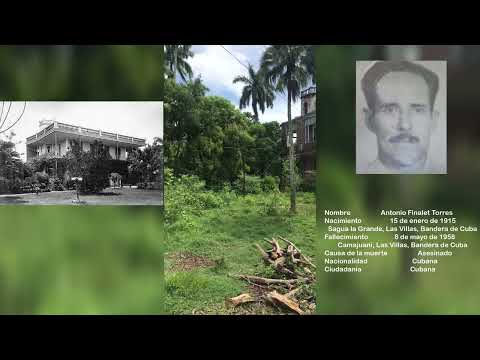 La Casa de Antonio Finalet Torres El Central en Sagua la Grande Cuba - Antes y Despues