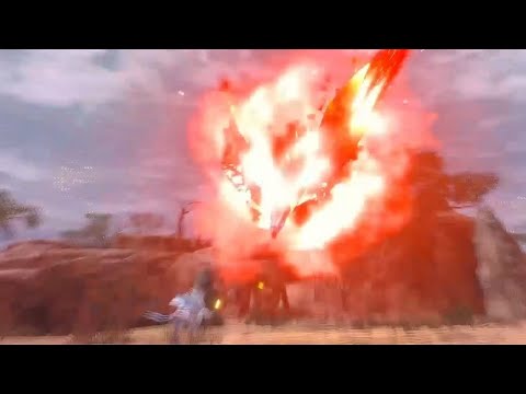 Risen And Normal Valstrax Ambush Comparison - MH Rise Sunbreak