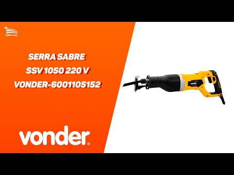 Serra sabre SSV-1050 150mm 1050W   - Video