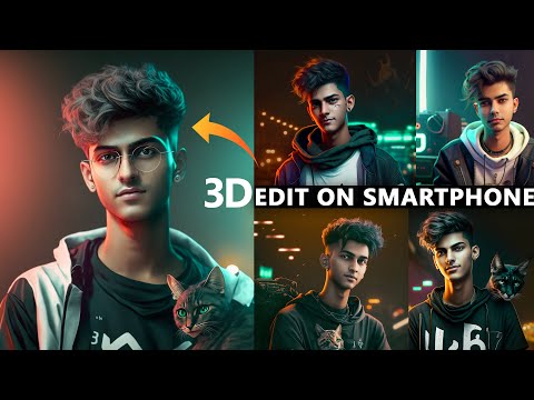 Midjourney Ai Avatar Photo Editing On Mobile , 3D Cartoon Photo Editing Tutorial, Discord app,