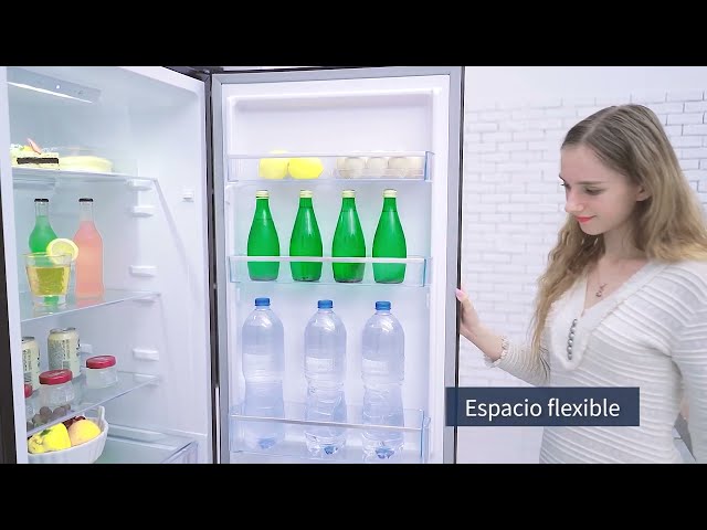 CHiQ FBM260L Frigorífico Combi E Acero Inoxidable Oscuro video