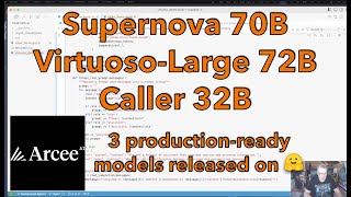 3 production-ready models released by Arcee AI on Hugging Face