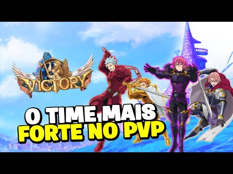 O TIME MAIS FORTE NO PVP NA TEMPORADA ATUAL! - The Seven Deadly Sins: Grand Cross