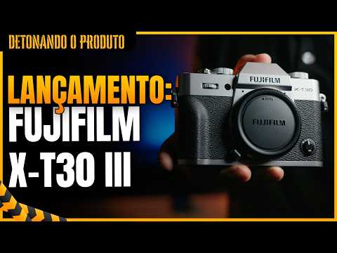 Câmera FUJIFILM X-T30 III Mirrorless com lente XC 13-33mm f/3.5