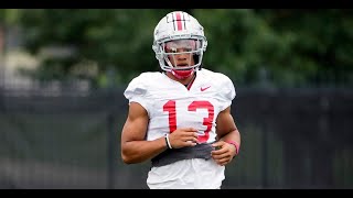Ohio State's Cameron Martinez on cross training at cornerback